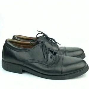 Dockers oxford size 13 M black leather Cap toe